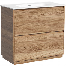 Тумба с раковиной Sancos Libra Floor LB90FECH/CN7002 90 дуб чарльстон