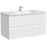 Тумба с раковиной Sancos Snob R SNR90W/CN7002 90 bianco