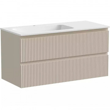 Тумба с раковиной Sancos Snob R SNR100LCE/CN7014 100 beige soft