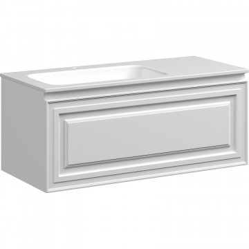 Тумба с раковиной Sancos Very VR100LW/CN7014 100 bianco