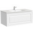 Тумба с раковиной Sancos Very VR90W/CN7002 90 bianco