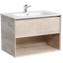 Тумба с раковиной Sancos Marmi 1.0 MR1.070EG/CN7007 70 дуб галифакс натуральный