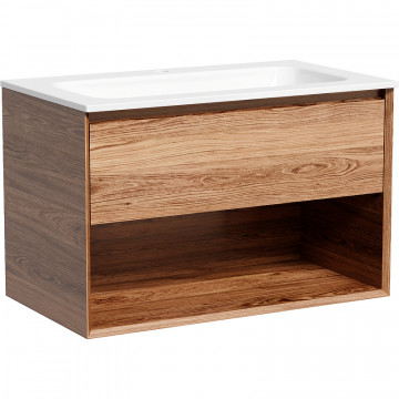 Тумба с раковиной Sancos Marmi 1.0 MR1.080ECH/CN7012 80 дуб чарльстон