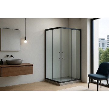 Душевой уголок Royal Bath  HPD-T-BL 80х80х185 (прозрачное) RB80HPD-T-BL