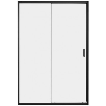 Душевая дверь Vincea City VDS-5CT140CLB 140 черный/прозрачное
