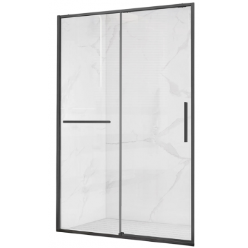 Душевая дверь Vincea Slim Soft VDS-1SS130CLGM 130 вороненая сталь/прозрачное