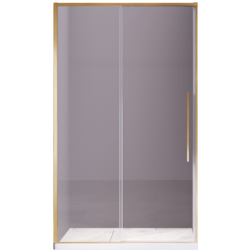 Душевая дверь Vincea Slim-N VDS-4SN110CLG 110 брашированное золото/прозрачное