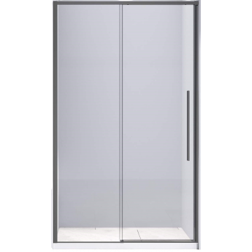 Душевая дверь Vincea Slim-N VDS-4SN120CLGM 120 вороненая сталь/прозрачное
