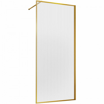 Душевая перегородка Vincea Walk-In VSW-1HP700FLBG 70 брашированное золото/рифленое