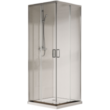 Душевой уголок Vincea City VSS-5CT8010CL 100x80 хром/прозрачное