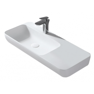 Раковина Vincea VWB-6S590MW 90х40 белый матовый