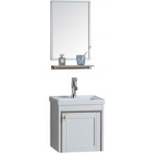 Комплект мебели для ванной River Amalia 405 BG 10000003935 белый/бежевый