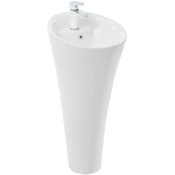 Раковина WeltWasser Leerbach 4141 GL-WT 10000008707 41x41 белый глянец