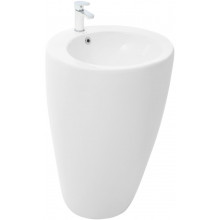 Раковина WeltWasser Leerbach 4949 GL-WT 10000008706 49x49 белый глянец