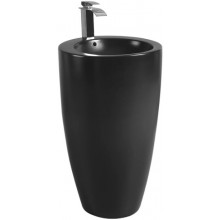 Раковина WeltWasser Leerbach 4949 MT-BL 10000013337 49x49 черный матовый