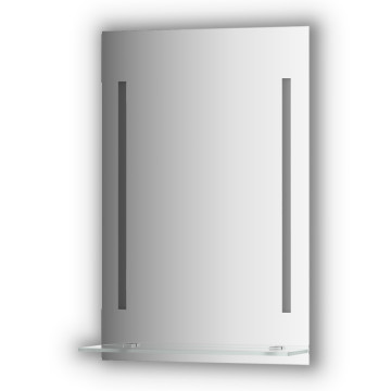 Зеркало с полочкой cо встроенным LED-светильником Evoform Ledline-S 50 х 75 см BY 2160