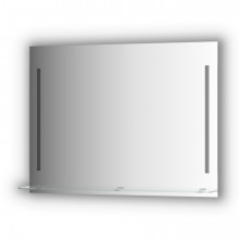 Зеркало с полочкой cо встроенным LED-светильником Evoform Ledline-S 100 х 75 см BY 2166