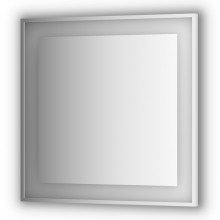 Зеркало в багетной раме cо встроенным LED-светильником Evoform Ledside 90 х 90 см BY 2211
