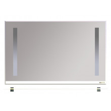 Зеркало Misty Джулия 120 белое White с полочкой