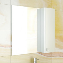 Зеркало-шкаф Comforty Флоренция-70 белый