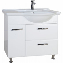 Тумба c раковиной Bellezza Балтика 90 R Белая