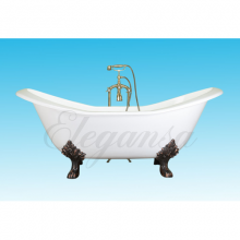 Чугунная ванна Elegansa Taiss Bronze отдельностоящая