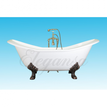 Чугунная ванна Elegansa Taiss Bronze отдельностоящая