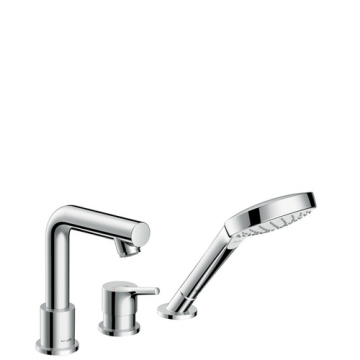 Смеситель на борт ванны Hansgrohe 72417000 Talis S на 3 отверстия внешняя часть