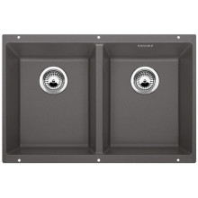 Мойка Blanco Subline 350/350-U 518959, темная скала