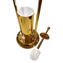 Стойка с ершиком Tiffany World Harmony TWCV003oro, золото