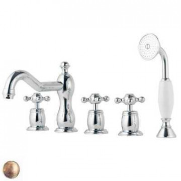 Смеситель Bandini Antica 616940YY06 для ванны/душа, бронза