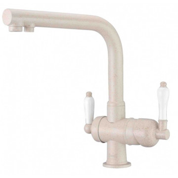 Смеситель Zorg Clean Water ZR 328 YF-KVARTS для кухни под фильтр, цвет кварц