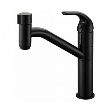 Смеситель Zorg Clean Water ZR 402 KF-BLACK для кухни под фильтр, цвет черный