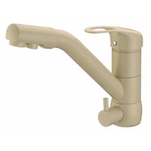 Смеситель Zorg Clean Water ZR 400 KF-12-SHAMPAN для кухни под фильтр, цвет шампань