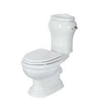 Унитаз-моноблок ML.MLD-25.701.D2/ML.MLD-25.708.D2, выпуск в стену, с ручкой слива хром