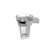 Стакан с держателем Paini Lady 89CR041BI