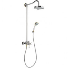 Душевая система AXOR Carlton Showerpipe 17670090 хром/золото