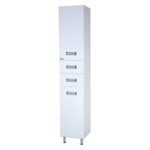 Пенал Bellezza СИЕНА 35 L/R, напольный, без бельевой корзины, цвет - белый, 35*190*34 см