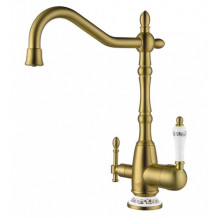 Смеситель Zorg Clean Water ZR 312 YF-50-BR для кухни под фильтр, цвет бронза