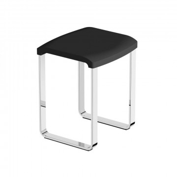Стул в ванную комнату Black & White Swan SN-0193