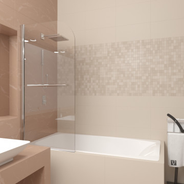Шторка на ванну Veconi Palau PL-80 PL80-80-01-19C1